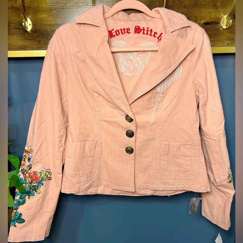 Pink Love Stitch Jacket